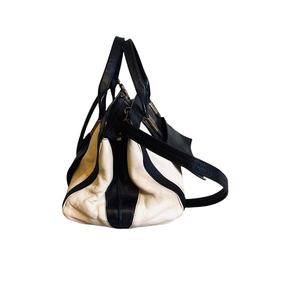 CHLOE Bicolor Alice Medium Satchel with Strap - Picture 4 of 9